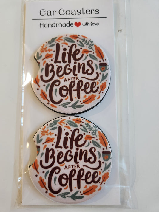 Coffee Car Coaster Sets
