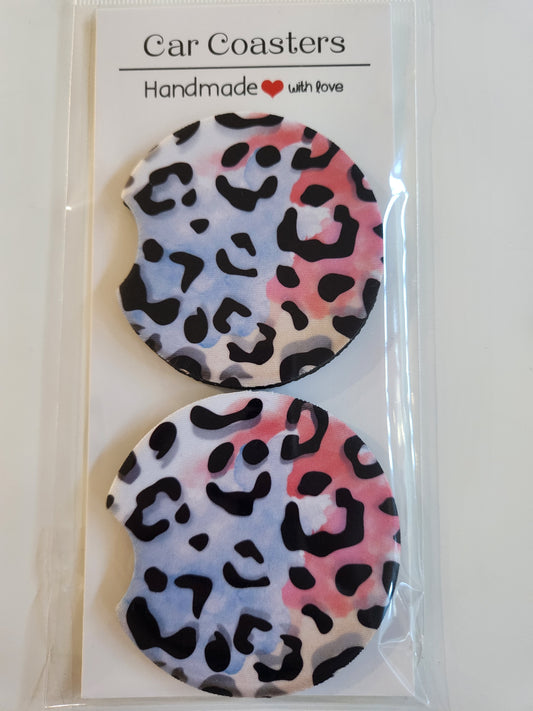 Watercolor Car Coaster Sets
