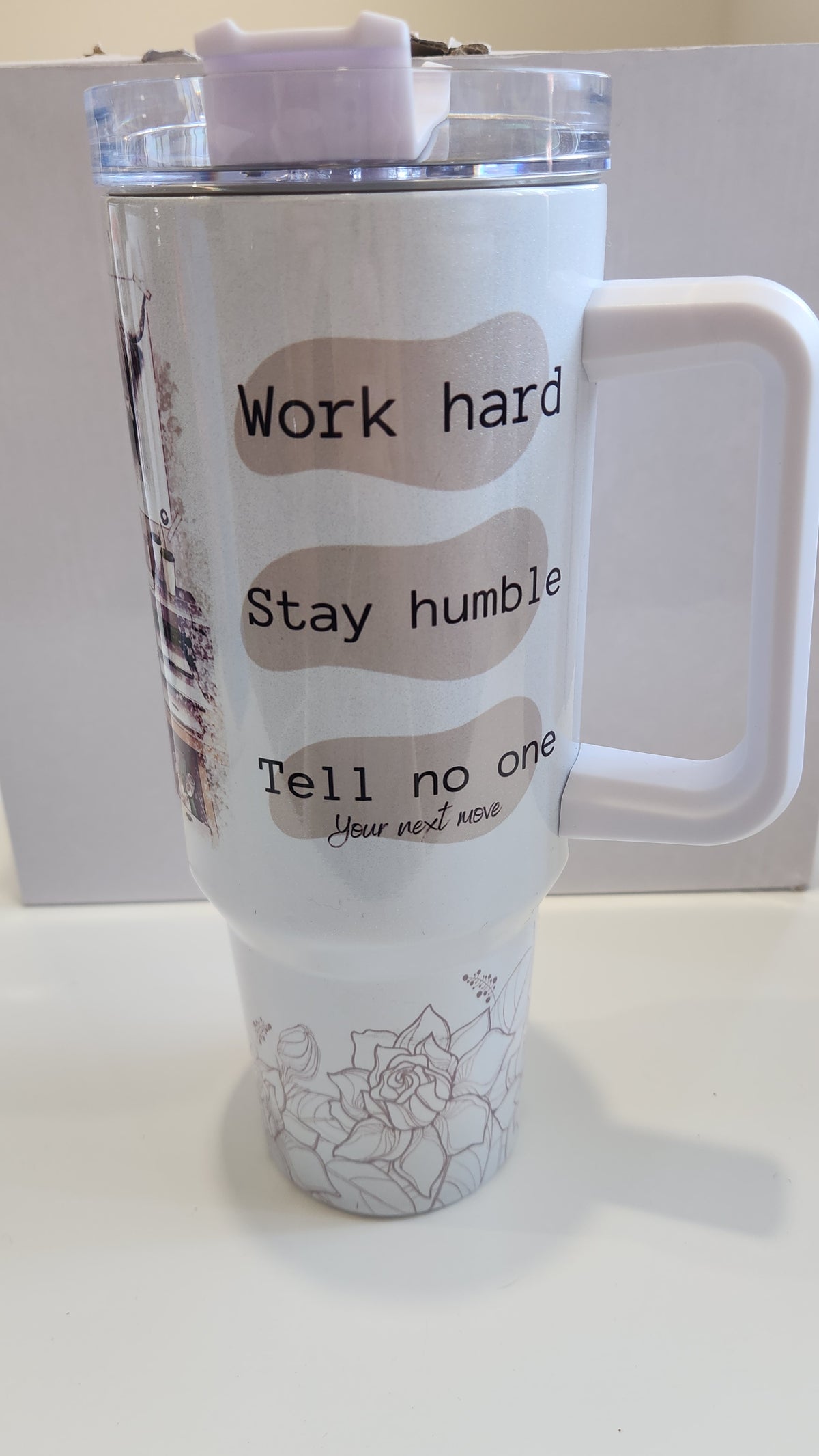 40oz/1.2L Small Business Shimmery Tumbler